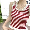 Striped Knit Top