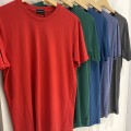 Solid color loose casual T-shirt