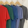 Solid color loose casual T-shirt