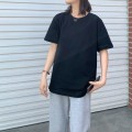 Solid color loose casual T-shirt