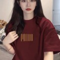 Fashion letter oversize T-shirt