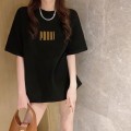 Fashion letter oversize T-shirt