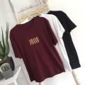 Fashion letter oversize T-shirt