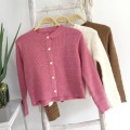 Korean style elegant fragrant  knitted jacket