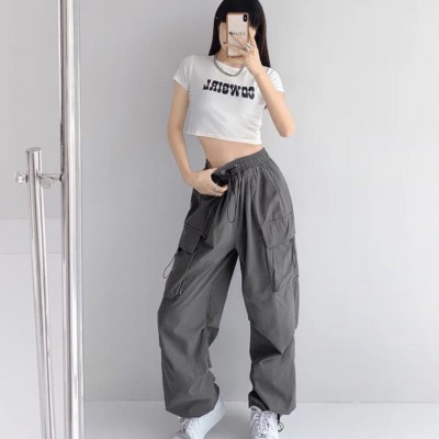 【PREORDER】American style straight legged overalls