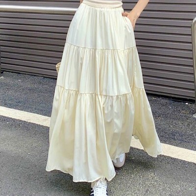 High waist A-line skirt 