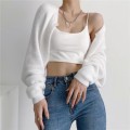 Knitted imitation mink short 