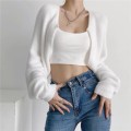 Knitted imitation mink short 