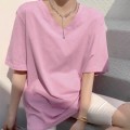 V-neck Oversize loose T-shirt