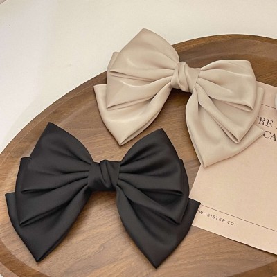 Satin Bow Hairpin