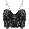 Lace Butterfly Vest