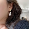 Vintage Shaped Pearl Earrings