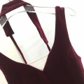 High quality velvet puffy dress