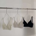 Grey invisible buttoned bra