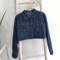 High quality short denim jacket