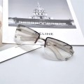 Frameless diamond sunglasses