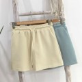 3D letter top + high waist shorts skirt set