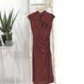 Chinese style slim fit modified cheongsam