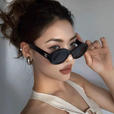 潮款猫眼墨镜