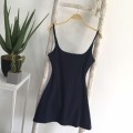 Korean style simple waist dress