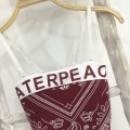 Irregular triangle tube top camisole top