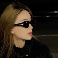 High-end retro cat-eye sunglasses