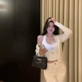 重工镶钻针织露背上衣