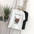 Oversize cartoon print T-shirt