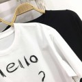 Oversize cartoon print T-shirt
