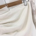 不规则抹胸上衣+高腰阔腿长裤套装