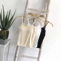 Simple bra camisole vest