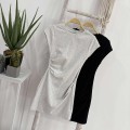 Casual Pleated Waist-Wrap Dress