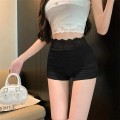 【PREORDER】High-Waisted Lace Shorts