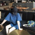 简约纯色宽松T恤