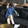 简约纯色宽松T恤