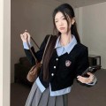 假两件学院风上衣