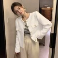 法式气质小香风外套