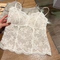 纯欲氛围感蕾丝美背吊带内搭