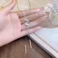 星环流光抽拉Y字项链