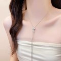 星环流光抽拉Y字项链