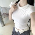 【预购】正肩圆领短款上衣