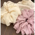 Soft yarn oversized cloud hair tie
