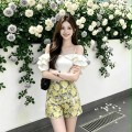 High quality flower jumpsuit