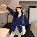 V领天丝防晒衬衫