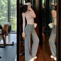 垂感休闲阔腿长裤